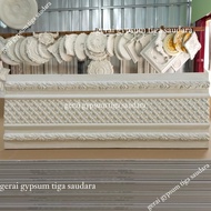 Ornamen panel gypsum 3d - Ornamen panel dinding plafon - Isian