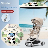 98cm Baby Stroller Sunshade Universal Baby Walking Handy Tool Sunshade Sunscreen Umbrella Folding St