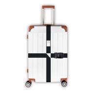 Cross Luggage Strap with Password Lock Adjustable Durable Alat Travel Airport Trip Suitcase Belt