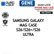 QUAD LOCK® MAG Case for Samsung Galaxy S26 Series | Magnetic Phone Case | Secure Twist Lock | 100% O