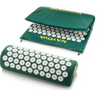 Nayoya Neck Back Pain Relief Acupressure Mat &amp; Neck Pillow Relieve Stress Sciatic Back Pain Free