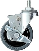 Hammer Caster 413BEA-FR100 Static Series Screw M12 with SP Rubber B Car 3.9 inches (100 mm)