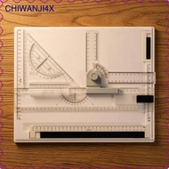 [chiwanji4x] A4 Drawing Board Non-Slip Grip Drafting Board Portable Drafting Table Transparent Stati