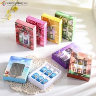 Wishlistforyou 6Pcs 3ml Car Essential Oils Aroma Diffuser Air Humidifier Water-soluble Air Freshener