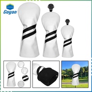 Goyan ที่คลุมหัวไม้กอล์ฟ3x มีที่คลุมหัวไม้หัวที่สามารถเปลี่ยนได้คอยาวผู้ชายผู้หญิงอุปกรณ์เคสโทรศัพท์