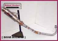 Knalpot Jupiter Z Road Race AiTech / Knalpot Vega R / Knalpot Supra x 125 / Knalpot Supra x Lama / K