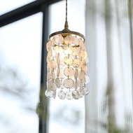 Nordic Ins-Style Pendant Light  Rattan Hat Design Chandelier for Restaurant Bedroom Stairway Balcony