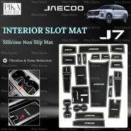 Jaecoo J7 Slot Mat PVC Interior Anti Slip Mat Car Jaecoo J7 Accessories Jaecoo 7