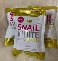 สบู่สเนล ไวท์ โกล์ด snail white gold soap 100 กรัม ( 3 ก้อน)