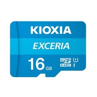Kioxia Micro SD EXCERIA 16GB CL10 U1 Speed Read 100MB|s (KXA-LMEX1L016GG4) เมมโมรี่การ์ด -