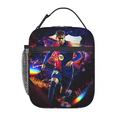 Number 19 Lamine Y-Yamal Insulated Lunch Bags Cooler Bag Lamine Yamal Leakproof Lunch Box Tote Bento