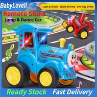 Kids RC Stunt Car Toy Gesture Sensing Dual Remote Control Car Light Music Chargin