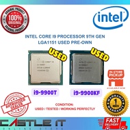 Intel Core i9 9900 Series 9900F 9900K 9900KF 9900T Processor 9th Gen LGA1151 Used Pre-Own