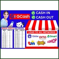 ❆ GCASH RATES  TARPAULIN