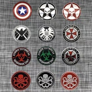 Car Unique Hub Cover Sticker 75mm Unique Tire Cover Label Unique Label Modified Unique Body Unique L