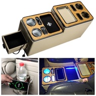 TOYOTA ESTIMA PREVIA ALPHARD WELLFIRE MPV VAN CAR Center Armrest console box storage compartment + w