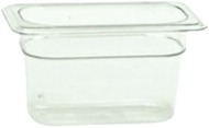 A-to-Z Supply PLPA8194 Food Pan, 1/9 Size, 4" deep, Shatter and Scratch Resistant, Dishwasher Safe, 