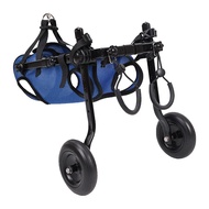 HamshMoc Adjustable Dog Cart Lightweight Dog Wheelchair for Back Legs Easy Assemble Assist Dog with Paralyzed Hind Limbs to Recover Their Mobility