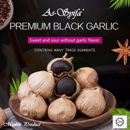 (MUSLIM PRODUCT) Organic Fermented Sweet &amp; Sour Black Solo Garlic  l Bawang Hitam Tunggal Lanang