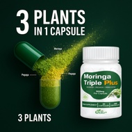 Kapsul Moringa Triple Plus Gabungan Moringa + Pegaga + Peria Katak