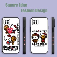 Casing For Samsung Galaxy S25 S25 ULTRA A16 A36 Bape Hello Kitty SZA90 Phone Case Square Edge