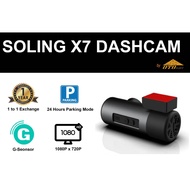 Soling X7 Dashcam 24 hours car park monitor