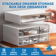 Stackable Desktop Organiser Efficient Stylish Space-Saving Sleek Compact Tidy Workspace Table Top Wo