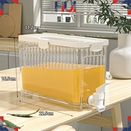 New 4L/5L Juice Brevrage Dispenser Refrigerator Water Bucket With Faucet/Filter Water Storage Jug