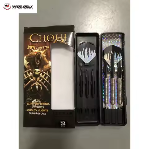 Win.Max Darts Flights Set 80% Tungsten Steel Needle Arrow Tip 24g Grams For Dart Board Professional 