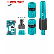 BỘ 5 KHỚP NỐI ỐNG NƯỚC NHANH TOTAL THHCS05122 - HÀNG CHÍNH HÃNG