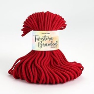 Art of Yarn, Twistora 7 mm 55% Cotton-45% Polyester Super Bulky(6) Macrame for Design Wall hangings,