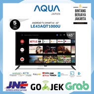AQUA JAPAN TV LED ANDROID SMART TV 43AQT1000 - 43 INCH LE43AQT1000U /