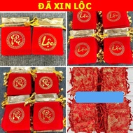 Combo of 3 Velvet Bags with Drawstring 7 x 9 for Coins, Jewelry, Feng Shui Items