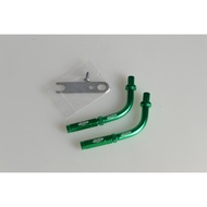 Domino Cable Bend ข้องอสำหรับใส่กับประกับ 2สายคันเร่ง แบบไม่มีเกลียว