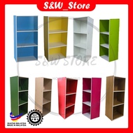 3 Tier Multipurpose Wooden Rack Book Shelf Book Rack Rak Buku Rak Kayu Serbaguna 3 Tingkat  [READY STOCK]