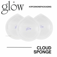 Cosmeluxe GLOW Cloud SPONGE | Soft, Smooth, Multifunctional, Wet, Dry, Flawless, Dewy & No Cakey Fin