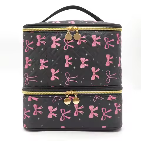 Nail Polish Storage Bag Essential Oil Bag Portable Cosmetic Nail Care Kit Nail Care Tool Storage Box