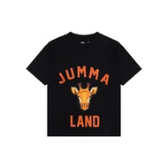 Jummaland - Black Printed Animal Kids T-Shirt - Printed Animal Kids T-Shirt