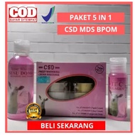 Paket 5in1 Cream Susu Domba CSD MDS hologram 100% Original - Paket Susu Domba 5in1 PemutihWajah Glow
