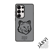 CASETiFY | Classic Fox Logo Case-Stone [Maison Kitsune] For iPhone Samsung Authentic