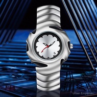 Jam Tangan Retro Kreatif Personaliti Tidak Teratur PINTIME/ Y2K untuk Lelaki Ins Niche Design Jam Ta