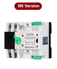 GCDQCN FAHEY 2P 63A ATS Switch สวิตซ์สลับไฟ โซล่าเซลล์ แหล่งจ่าย อัตโนมัติ 230V MCB Dual Power