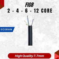 FO Cable Fig8 Steel Sling - 2 core 4 core 6 core 12 core