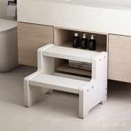 Two Small Ladder Steps Solid Wood2Step Ladder Stool Climbing Ladder Step Ladder3Household Ladder BC1