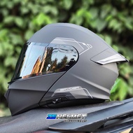 SPYDER FORCE+ PLAIN (Black) MODULAR - DUAL VISOR (with FREE Clear Lens)