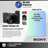 Sony DSC-RX100 VII / RX100 MARK VII / RX100 MARK 7 / RX100M7 Digital Camera | Sony Singapore Warrant