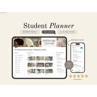 2026 Ultimate Notion Student Planner Template, All in One Academic Life Planner, Assignment & Exam T