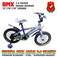 12in Evergreen 1237 Logan BMX Sepeda Anak Laki Laki Usia 2 - 4 Tahun