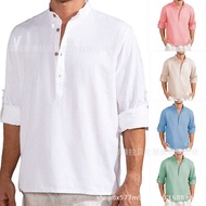 kurta budak lelaki baju kurta lelaki kurta lelaki lengan panjang Large Size Pull-Sleeved Shirt