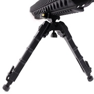 Bipod Retractable Black V9 Tripod with QD Picatiny Rail Mount Adapter Adjustable Length Aluminum B